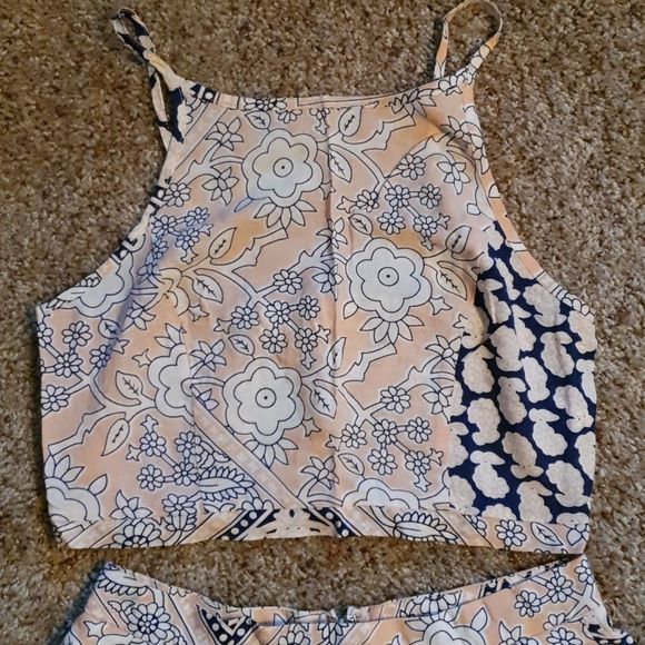 Ladies American Threads 2Pc Short Set sz Small - Picture 2 of 6